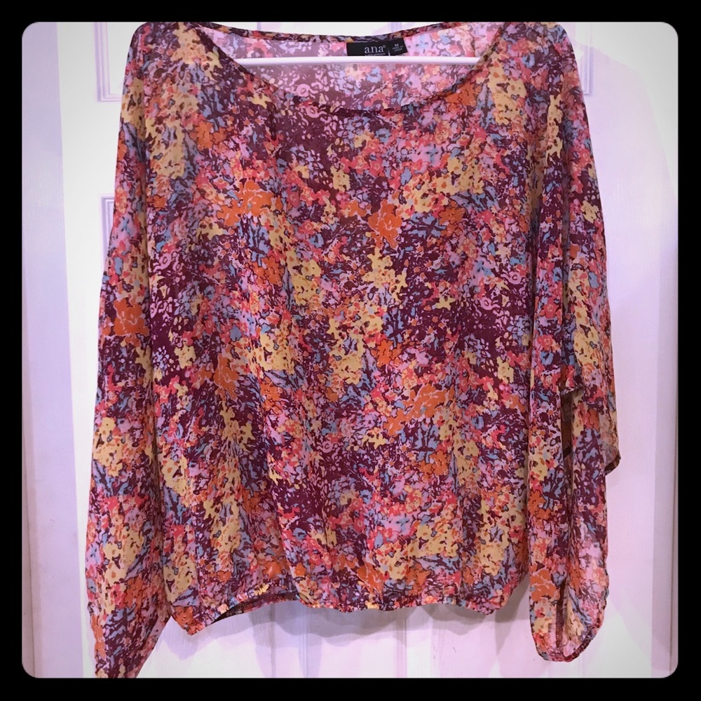 Sheer lightweight blouse